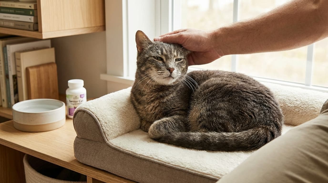 Is Your Cat Just Getting Old? Helping Your Senior Feline Thrive