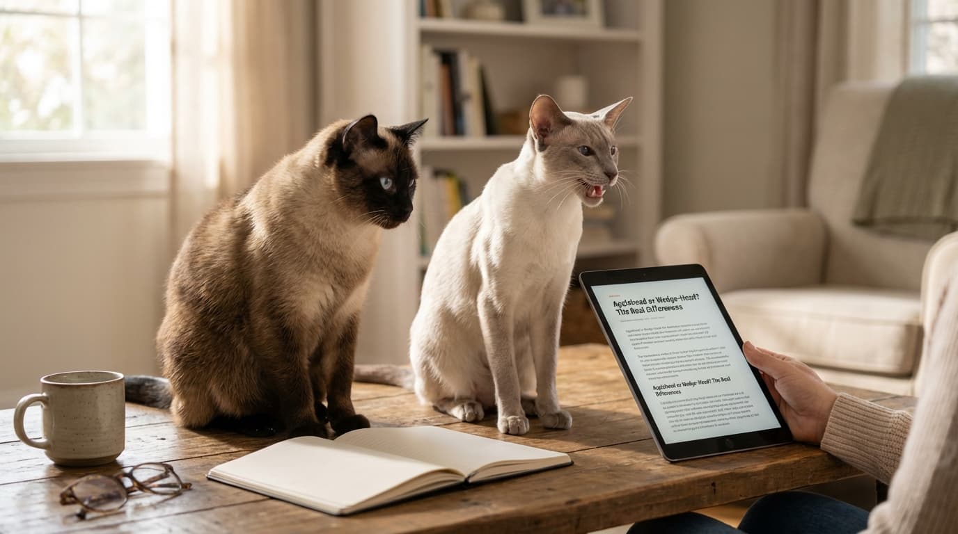 Applehead or Wedge-Head? The Real Differences Between Siamese Types