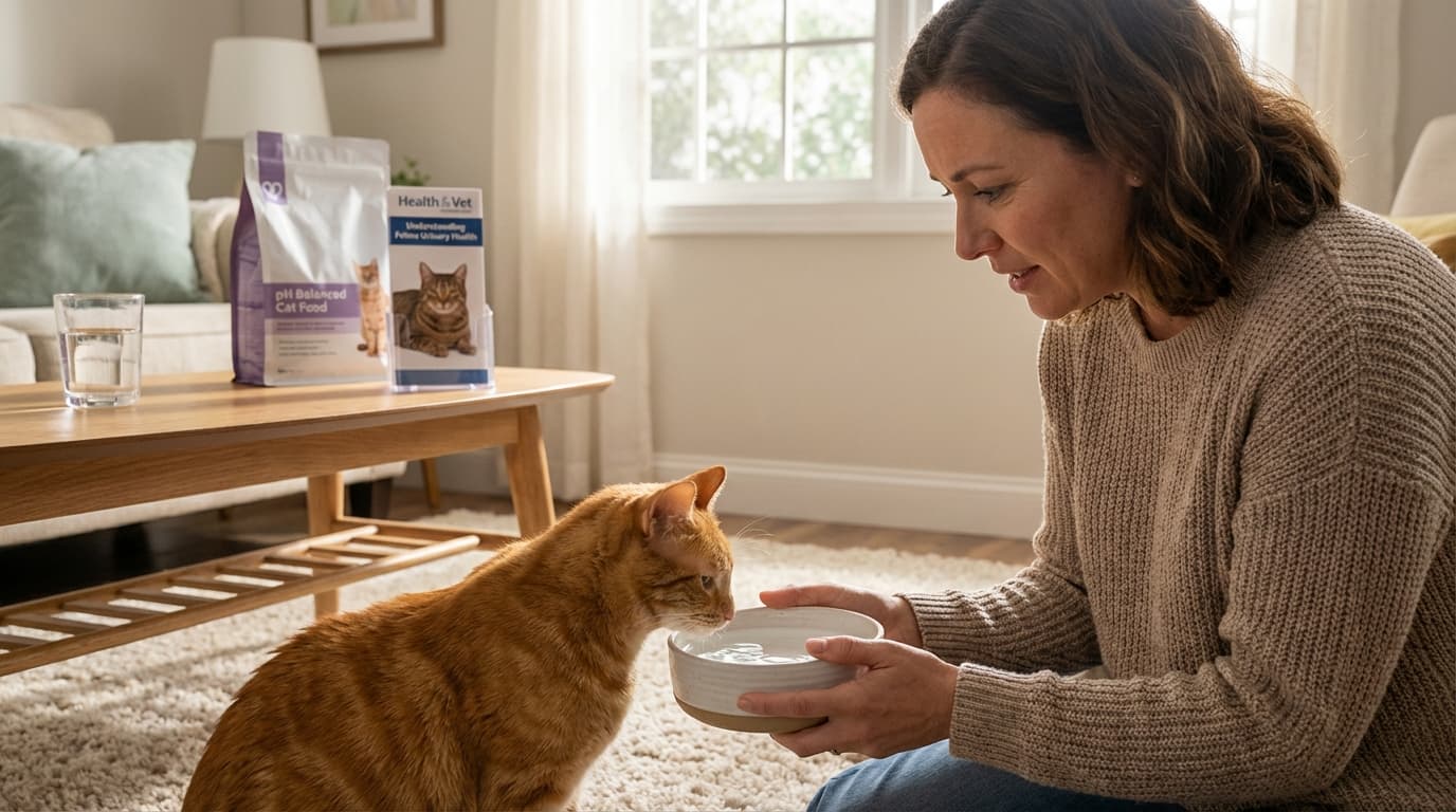 Is Your Cat Straining to Urinate? Why Water is Better Than "Magic" Kibble