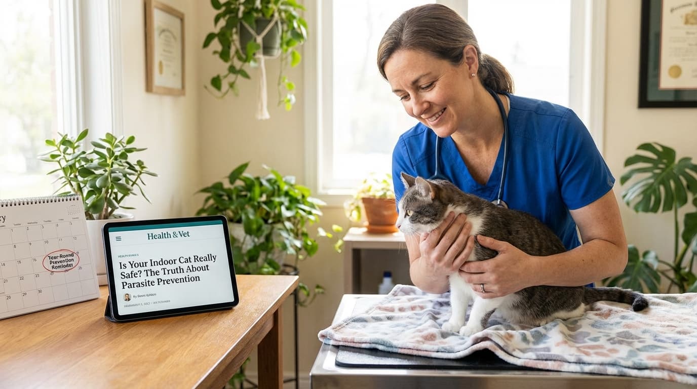 Is Your Indoor Cat Really Safe? The Truth About Parasite Prevention