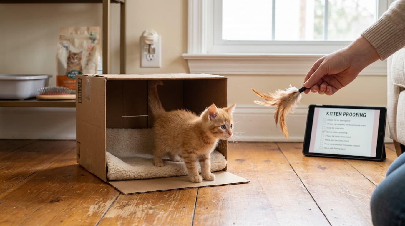 Your New Kitten's First Week: How to Make Them Feel at Home Fast