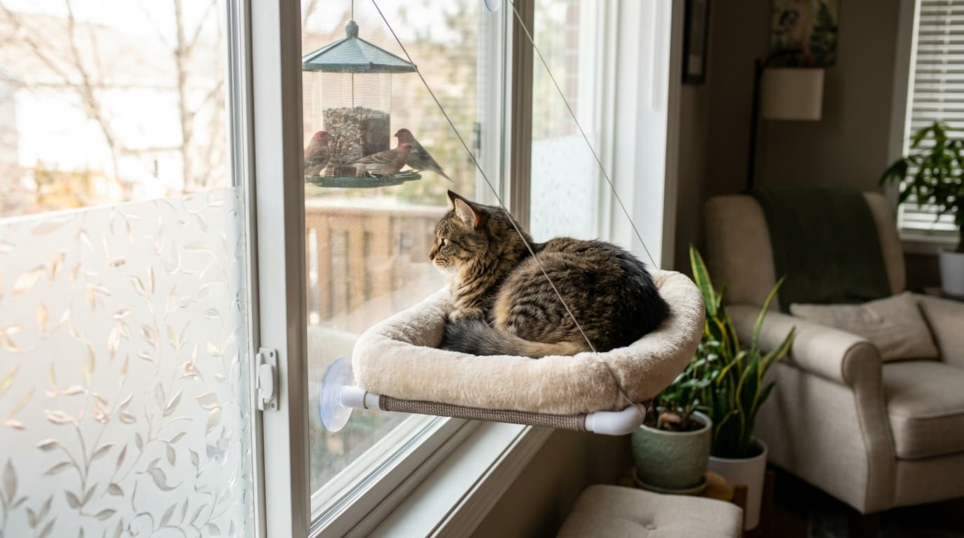 Why Your Indoor Cat is Obsessed With Windows (and How to Make Them Safer)