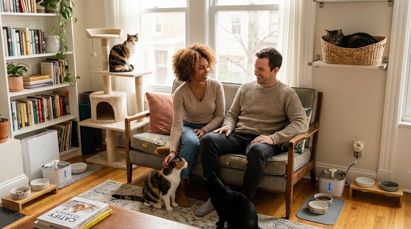 Living With Multiple Cats: Why Your Tiny Space Doesn't Have to Be a Battleground