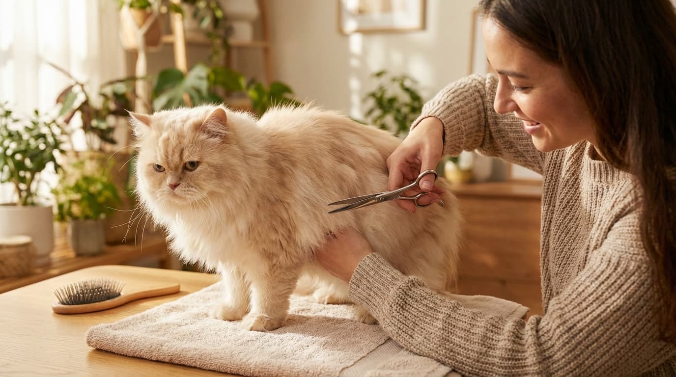 How to Keep Your Long-Haired Cat Clean Without the Litter Box Mess