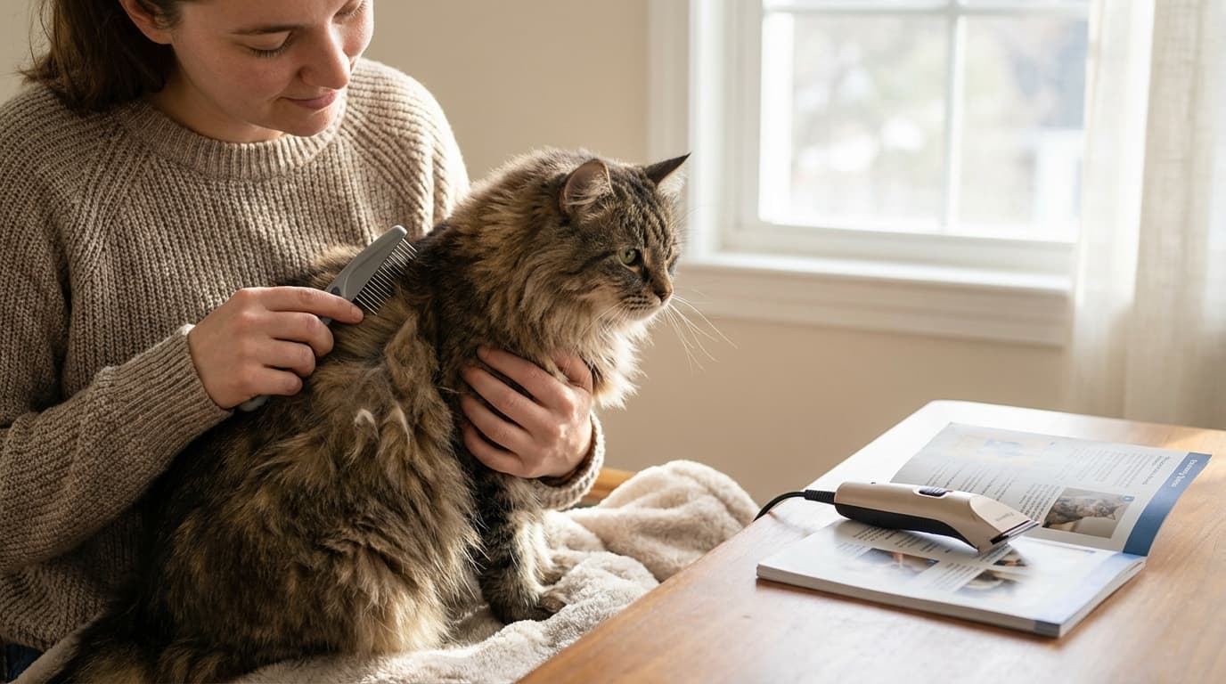 Is Your Cat's Coat Trying to Tell You Something? A Guide to Safe Dematting