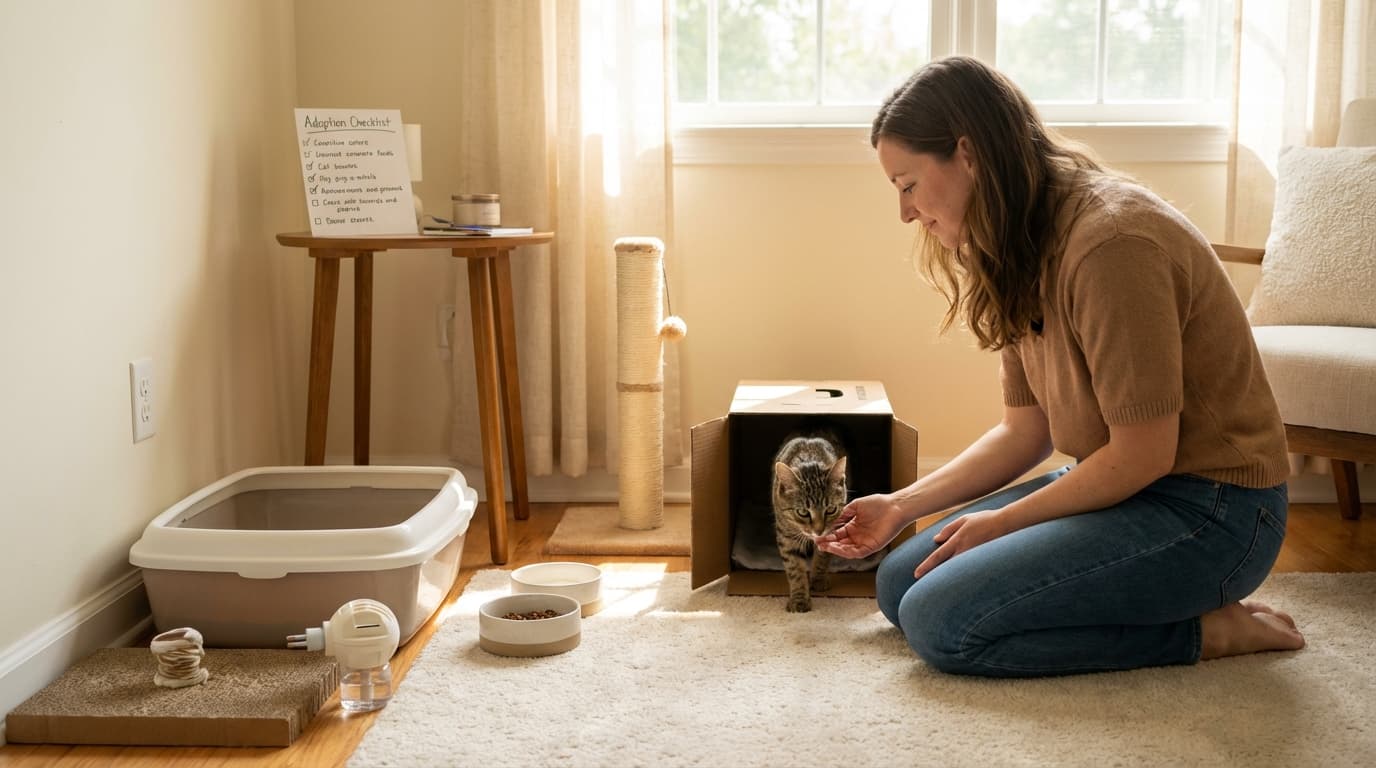Bringing Home Your New Cat: A Practical Guide to a Stress-Free First Week