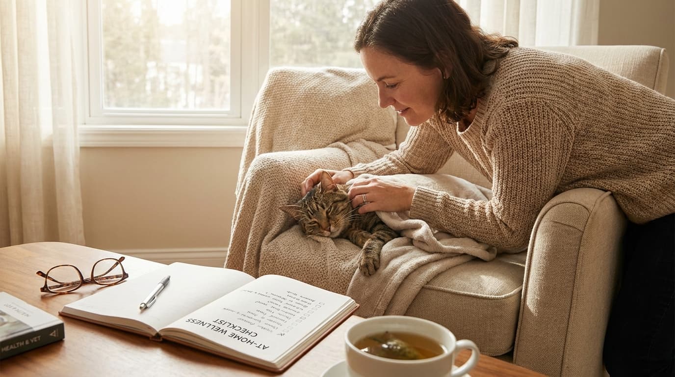 Is Your Cat Just Tired? A Simple At-Home Wellness Checklist for Owners