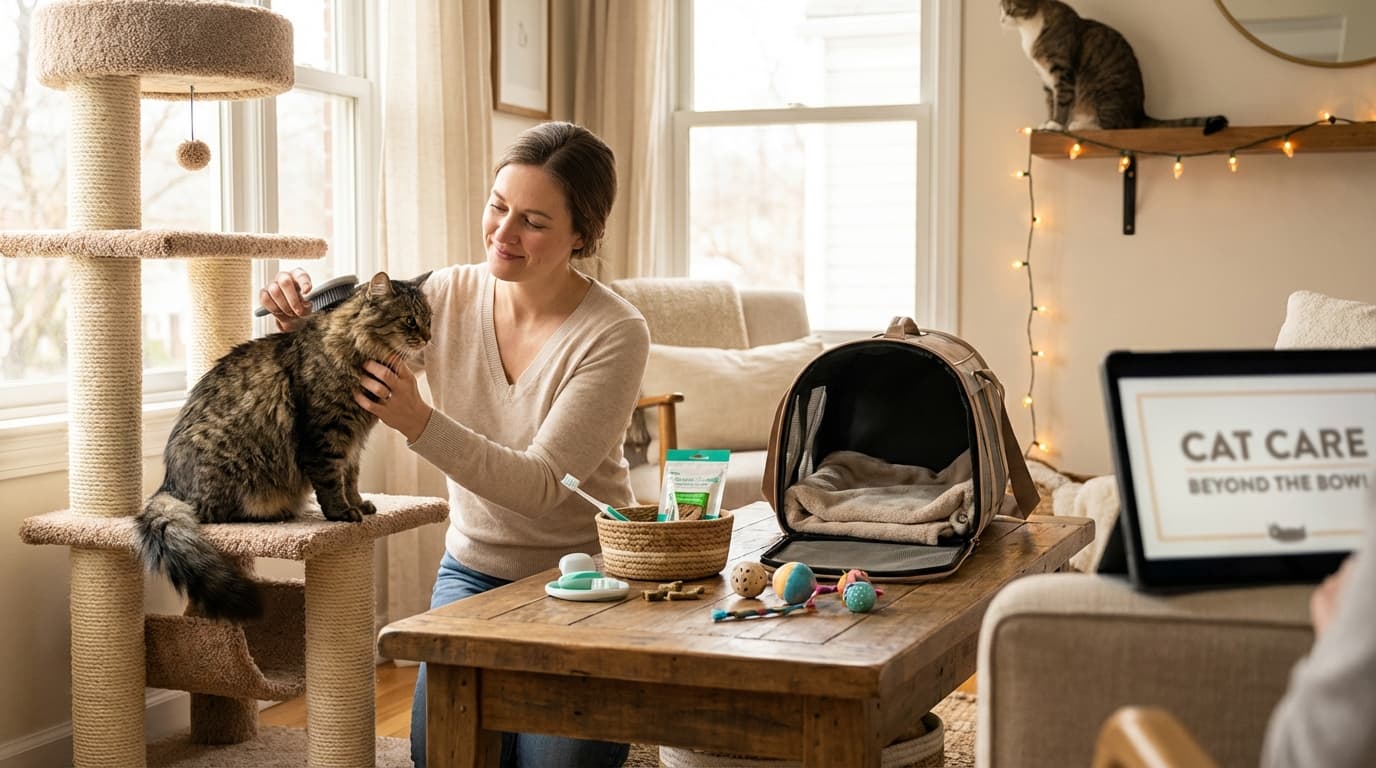 Beyond the Bowl: What Your Cat Actually Needs to Thrive at Home