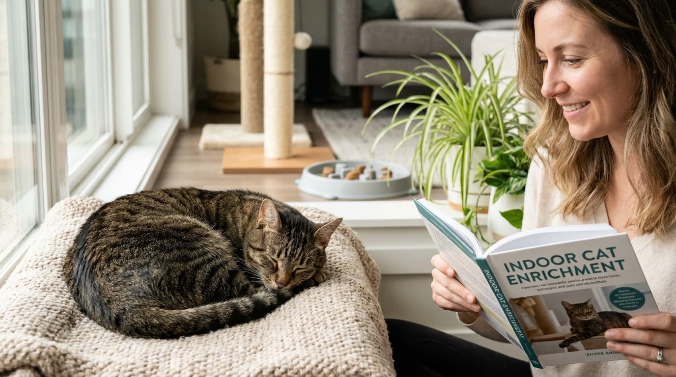 Why Your Indoor Cat Needs More Than Just a Couch (And How to Give It to Them)