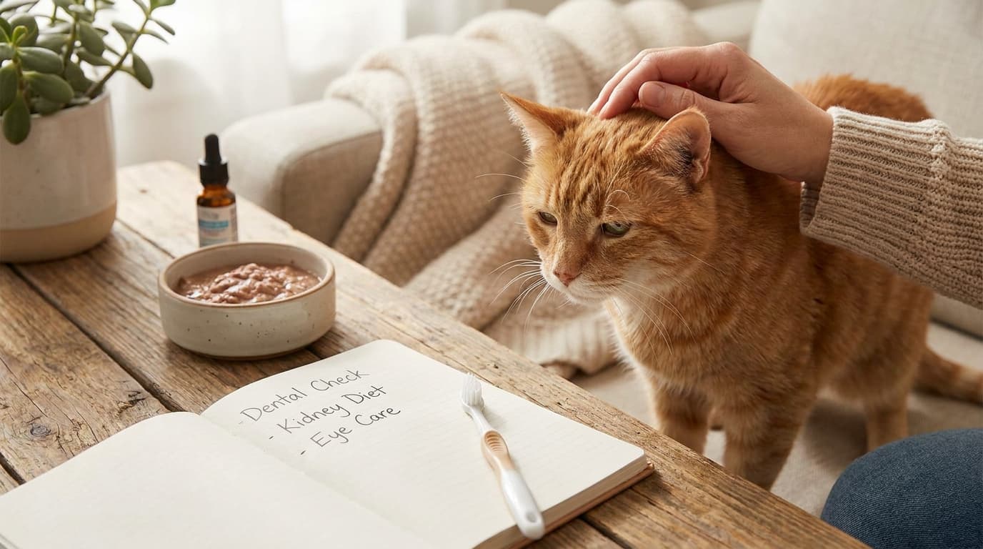 Cat Health Guide: Signs of Dental Disease, Kidney Care, and More
