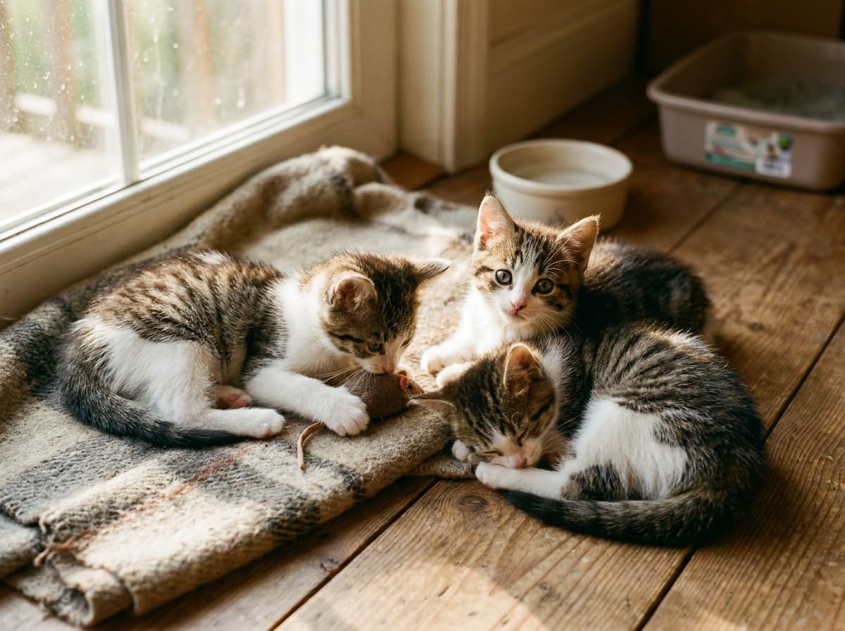 What Age to Separate Kittens, Common Health Problems, and Essential Care Tips